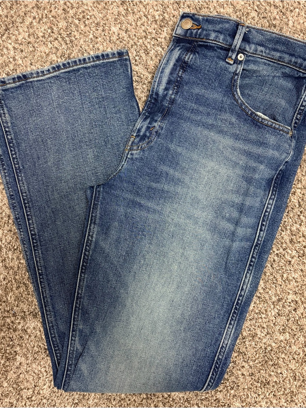 Good American Light Blue Bootcut Jeans w/33.5” Inseam